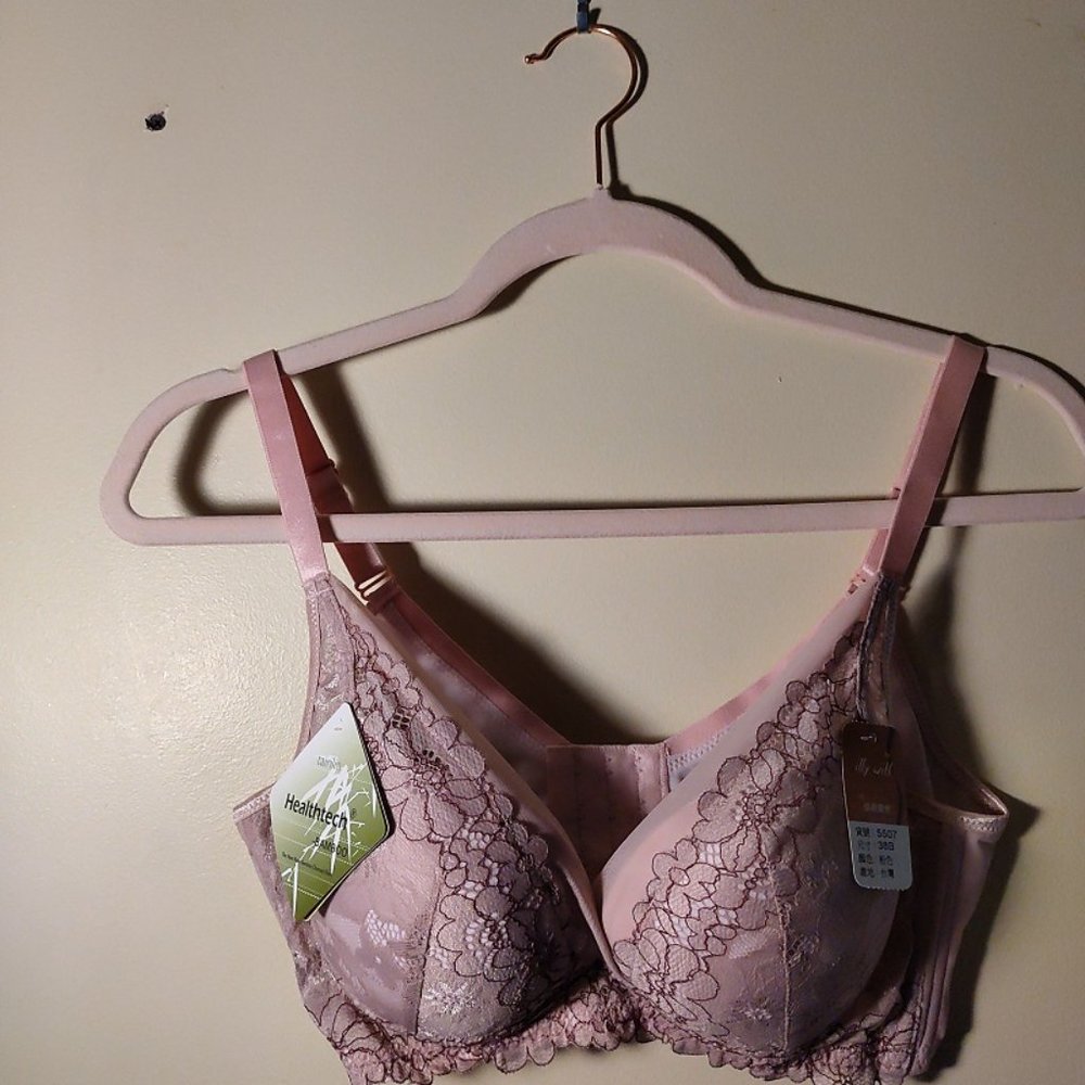 COPY - Lavender Push-up Bra, Size 38B
